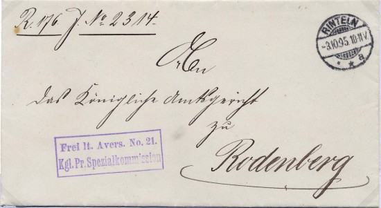 Preußen ab 1894 (Avers. Nr. 21)