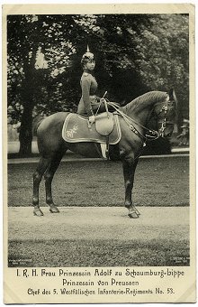 Prinzessin Adolf zu Schaumburg-Lippe Prinzessin von Preußen.