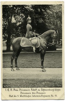 Prinzessin Adolf zu Schaumburg-Lippe Prinzessin von Preuen.